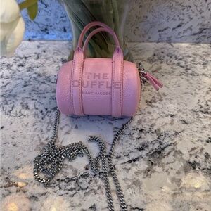 Marc Jacobs Pink Micro Duffle Bag